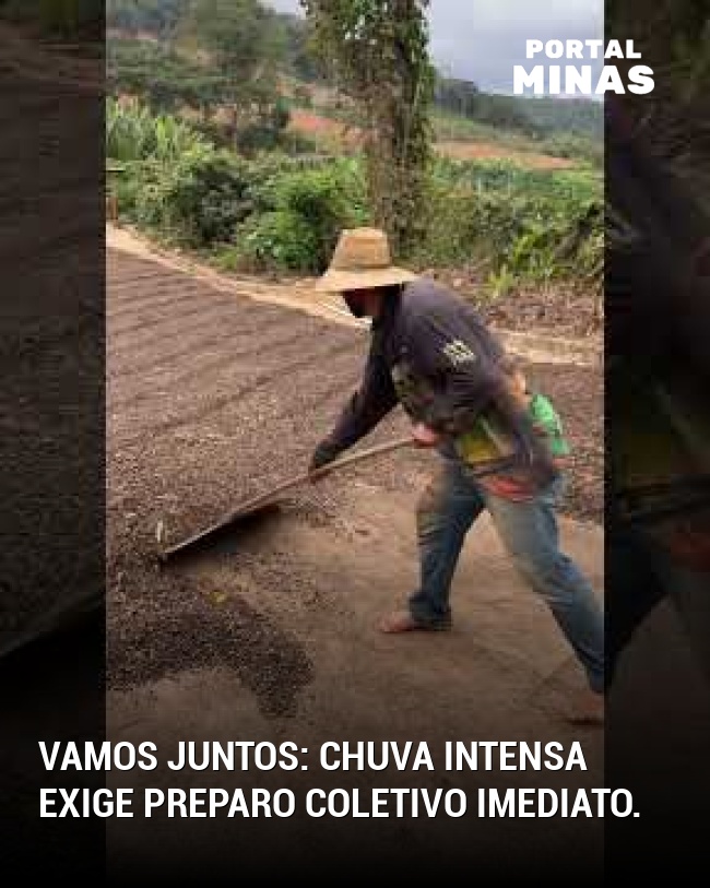 Vamos juntos: chuva intensa exige preparo coletivo imediato.