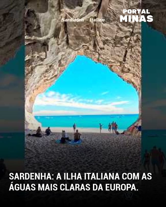 Sardenha: a ilha italiana com as águas mais claras da Europa.