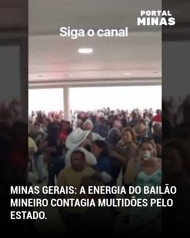 Minas Gerais: A energia do bailão mineiro contagia multidões pelo estado.
