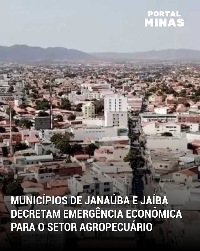 Municípios de Janaúba e Jaíba Decretam Emergência Econômica para o Setor Agropecuário