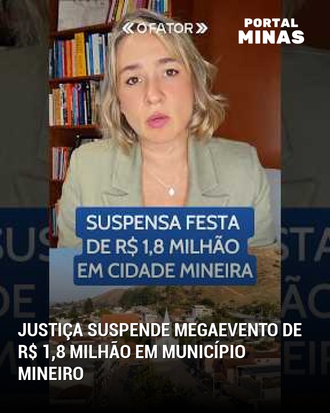 Justiça Suspende Megaevento de R$ 1,8 Milhão em Município Mineiro
