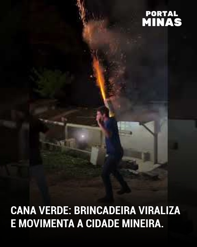Cana Verde: Brincadeira viraliza e movimenta a cidade mineira.