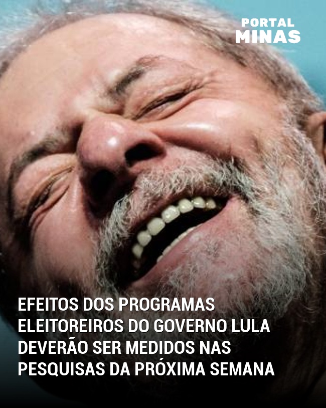 Efeitos dos programas eleitoreiros do governo Lula deverão ser medidos nas pesquisas da próxima semana