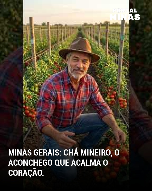 Minas Gerais: Chá mineiro, o aconchego que acalma o coração.