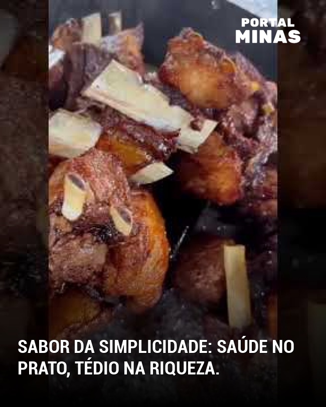 Sabor da simplicidade: Saúde no prato, tédio na riqueza.