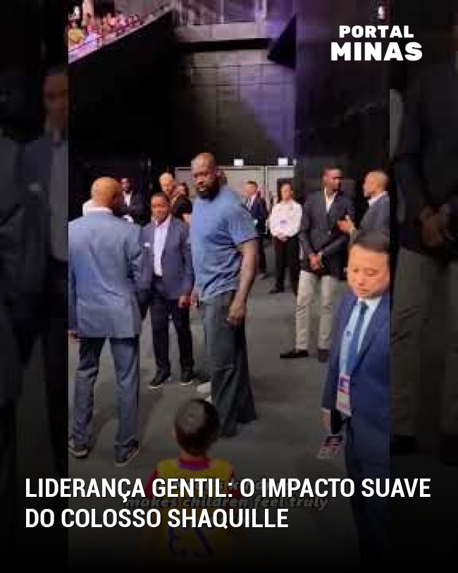 Liderança gentil: o impacto suave do colosso Shaquille