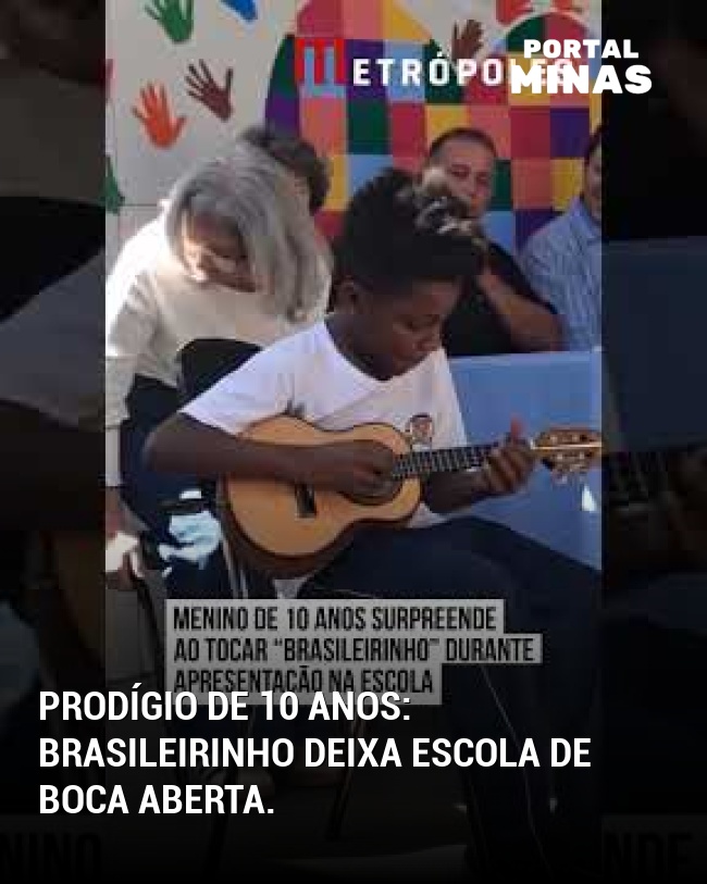 Prodígio de 10 anos: Brasileirinho deixa escola de boca aberta.