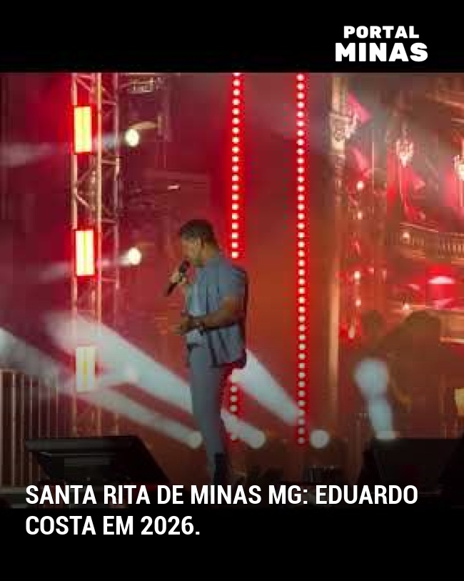 Santa Rita de Minas MG: Eduardo Costa em 2026.
