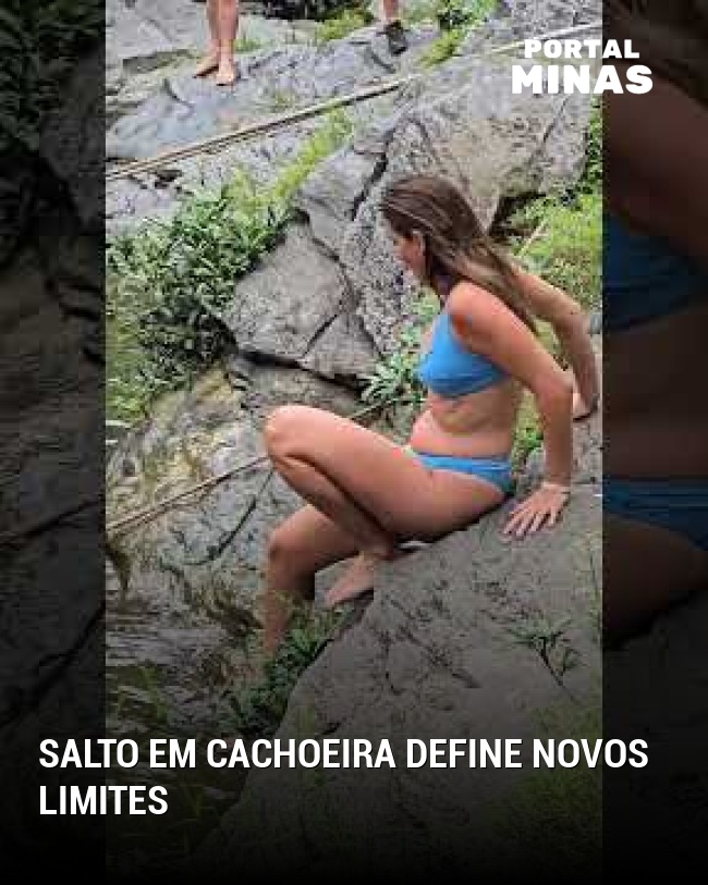 Salto em cachoeira define novos limites