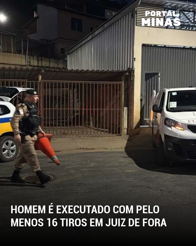 Homem é Executado com Pelo Menos 16 Tiros em Juiz de Fora