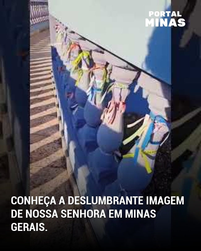Conheça a deslumbrante imagem de Nossa Senhora em Minas Gerais.