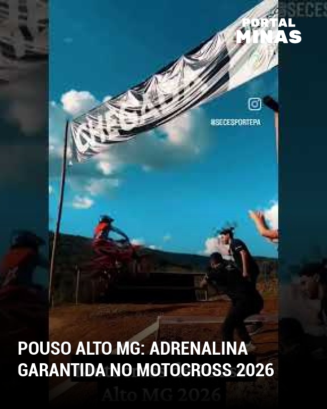 Pouso Alto MG: Adrenalina garantida no Motocross 2026