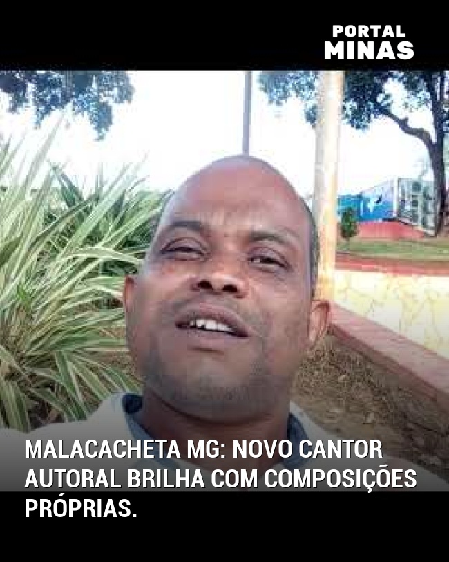 Malacacheta MG: novo cantor autoral brilha com composições próprias.