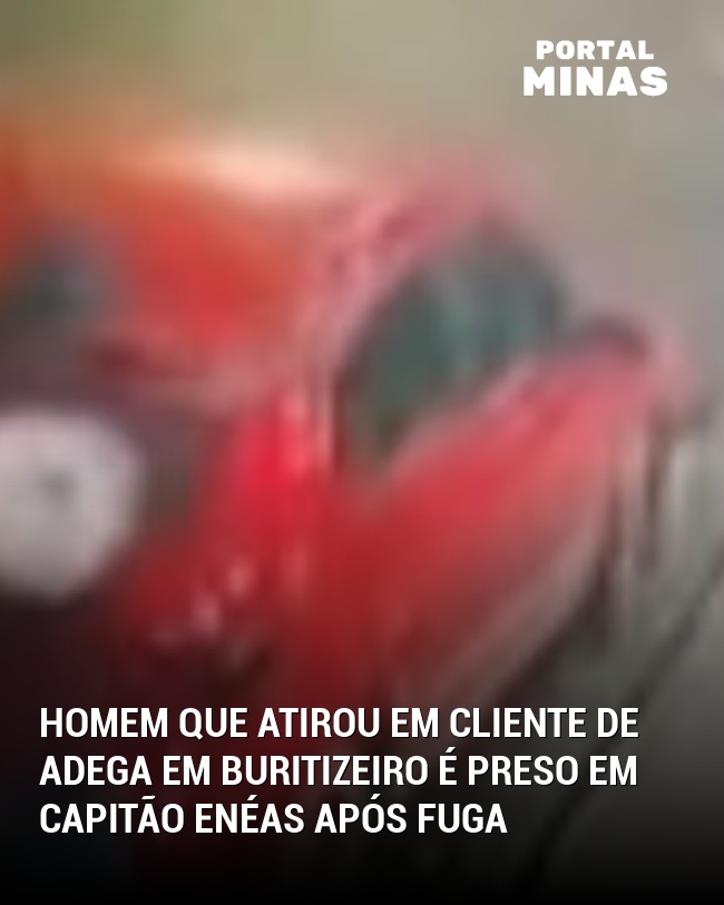 Homem que atirou em cliente de adega em Buritizeiro é preso em Capitão Enéas após fuga