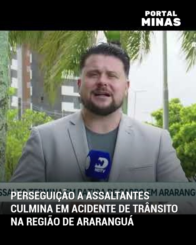 Perseguição a Assaltantes Culmina em Acidente de Trânsito na Região de Araranguá