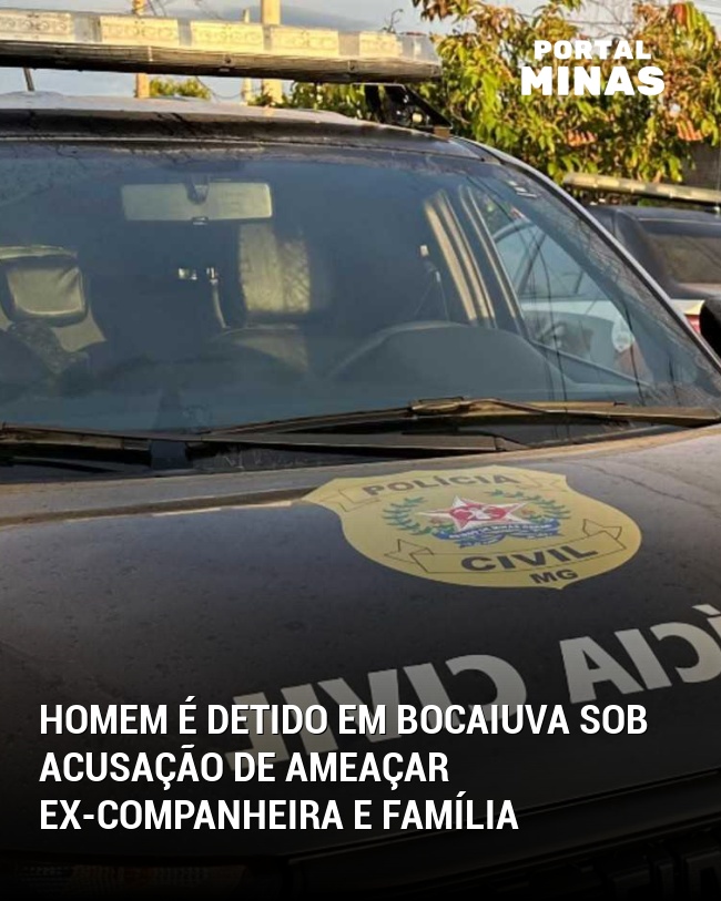 Homem é Detido em Bocaiuva Sob Acusação de Ameaçar Ex-Companheira e Família