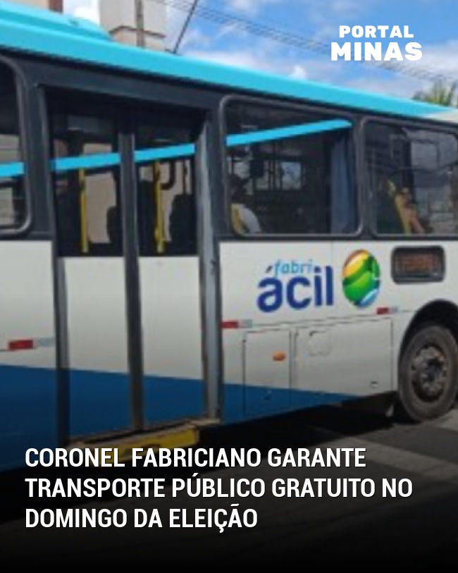 Coronel Fabriciano Garante Transporte Público Gratuito no Domingo da Eleição