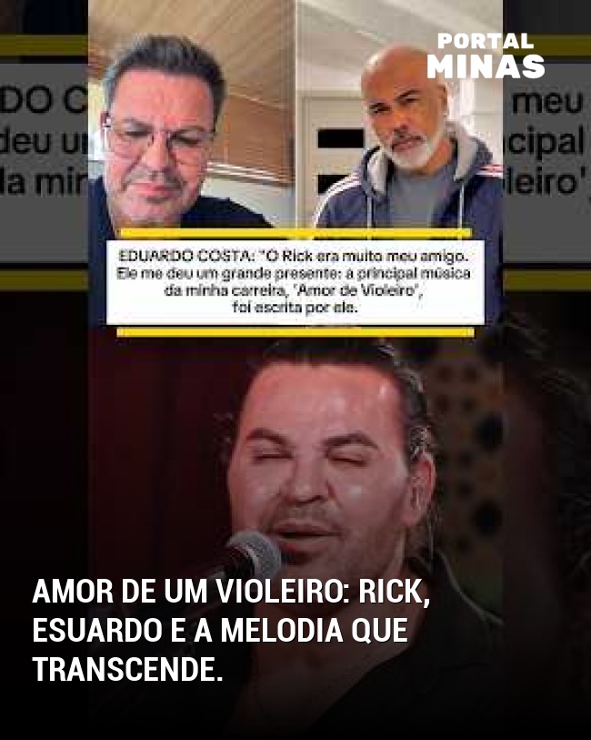 Amor de um Violeiro: Rick, EsUardo e a melodia que transcende.