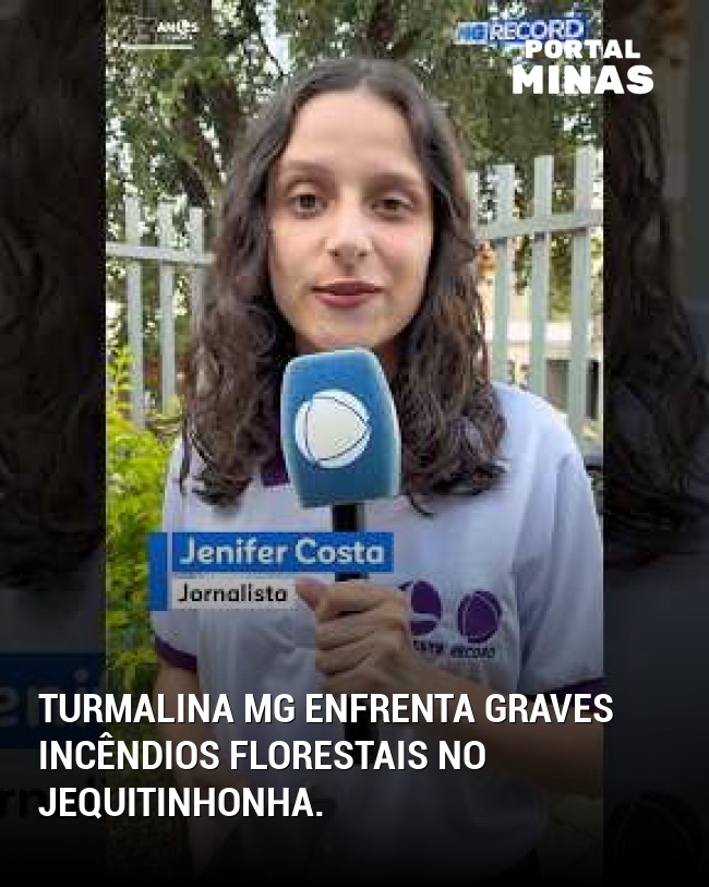 Turmalina MG enfrenta graves incêndios florestais no Jequitinhonha.