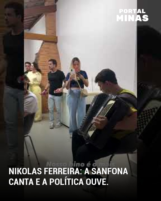 Nikolas Ferreira: a sanfona canta e a política ouve.