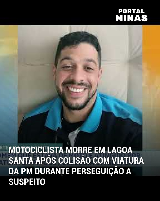 Motociclista Morre em Lagoa Santa Após Colisão com Viatura da PM Durante Perseguição a Suspeito