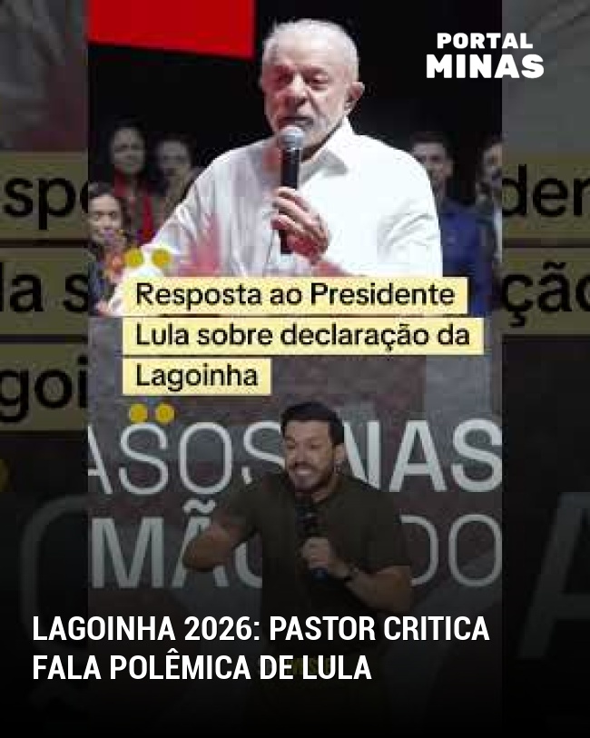 Lagoinha 2026: Pastor critica fala polêmica de Lula