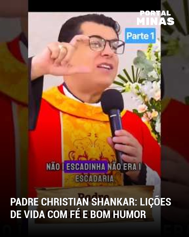 Padre Christian Shankar: Lições de vida com fé e bom humor