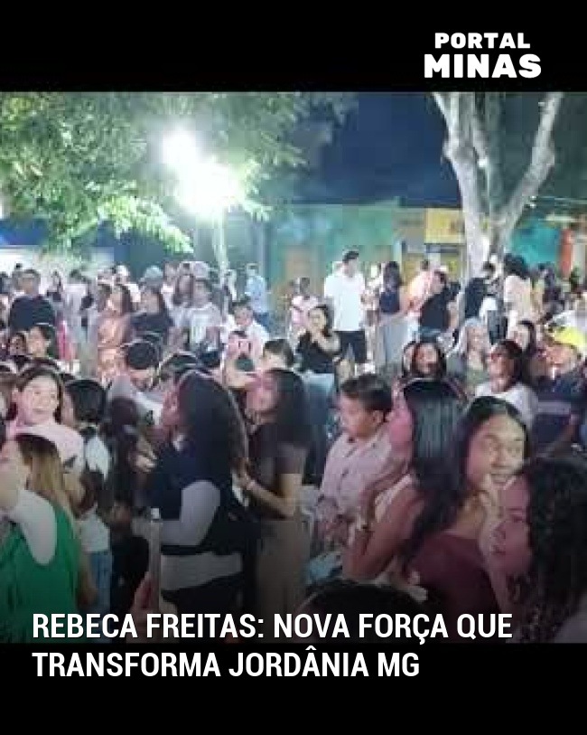 Rebeca Freitas: nova força que transforma Jordânia MG
