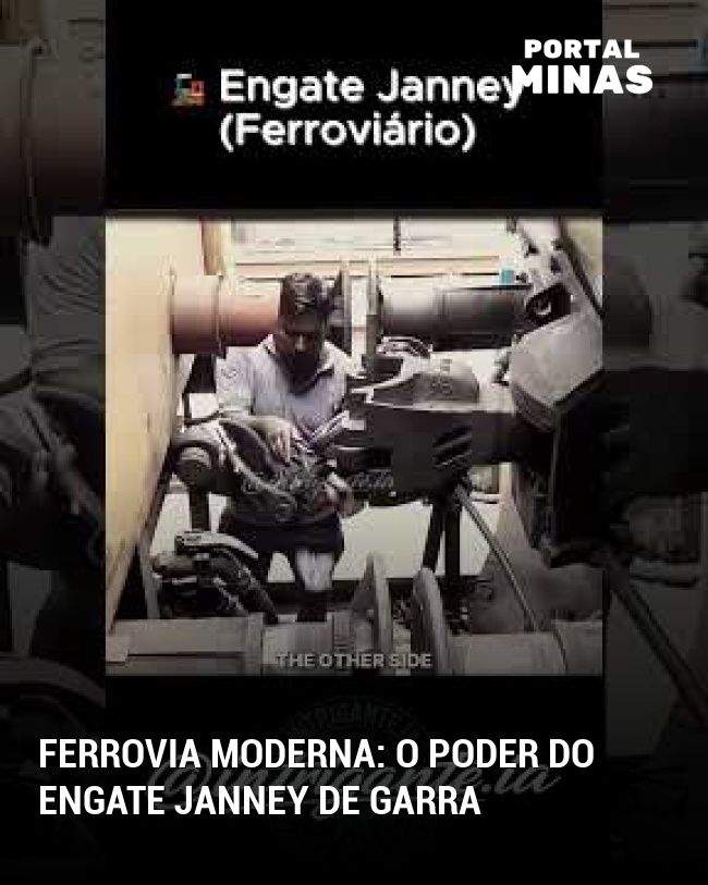 Ferrovia moderna: o poder do engate Janney de garra