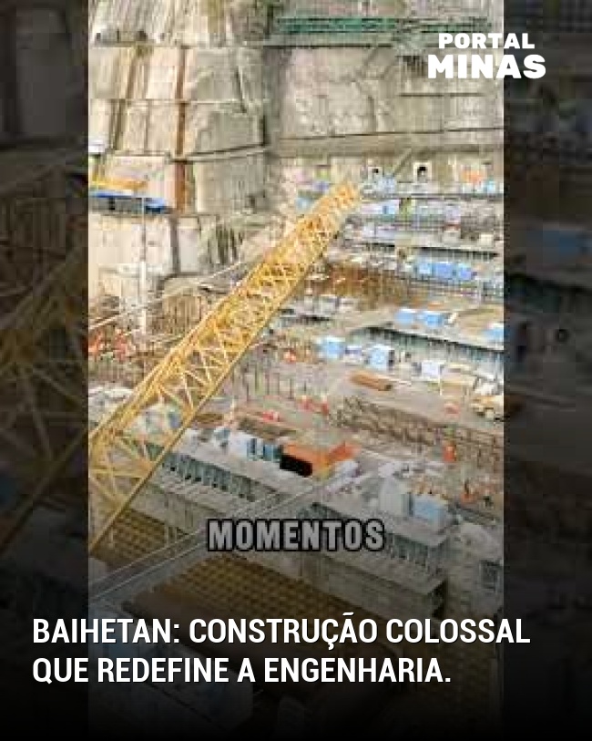 Baihetan: Construção colossal que redefine a engenharia.