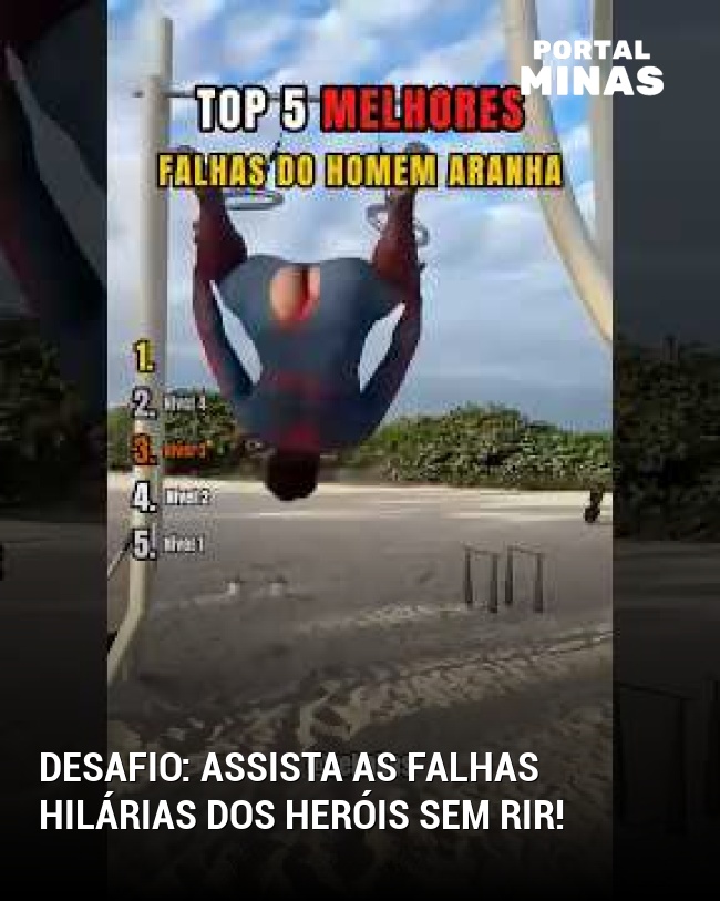 Desafio: Assista as falhas hilárias dos heróis sem rir!