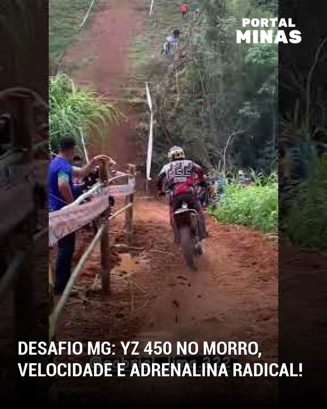 Desafio MG: YZ 450 no morro, velocidade e adrenalina radical!
