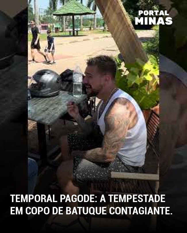 Temporal pagode: a tempestade em copo de batuque contagiante.