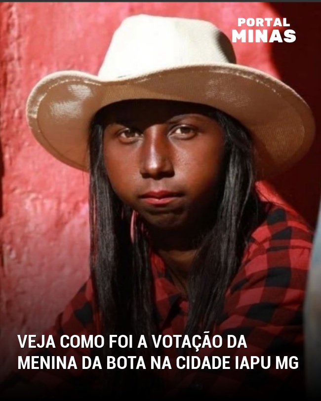 Veja como foi a votação da Menina da Bota na cidade Iapu MG