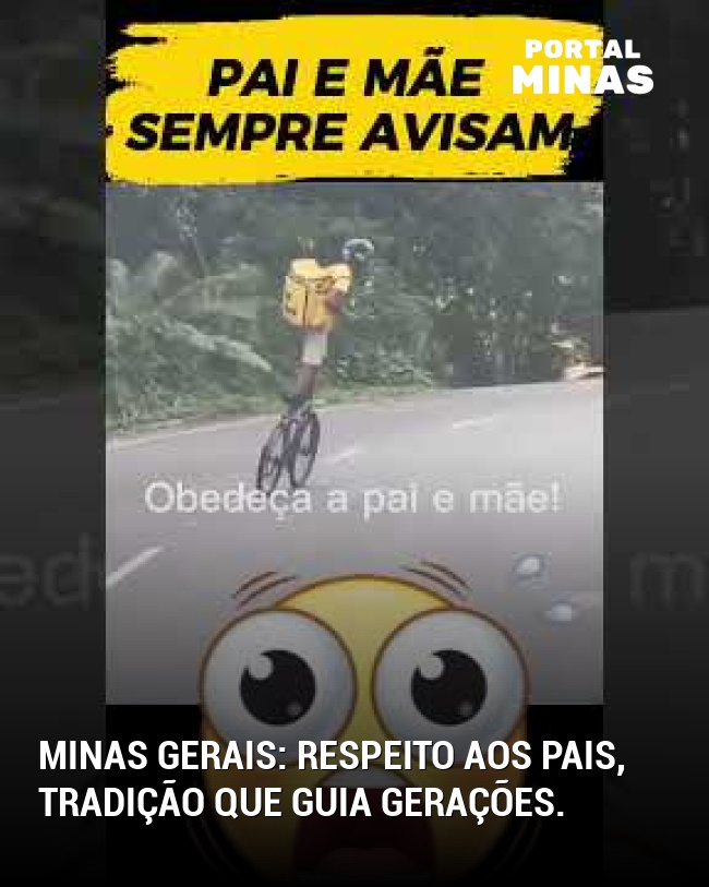 Minas Gerais: Respeito aos pais, tradição que guia gerações.