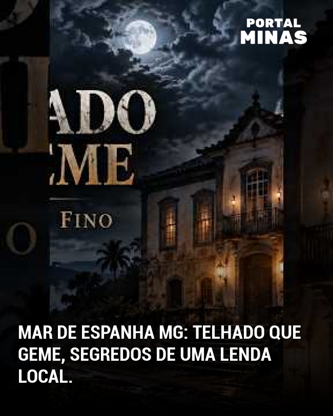 Mar de Espanha MG: Telhado que geme, segredos de uma lenda local.