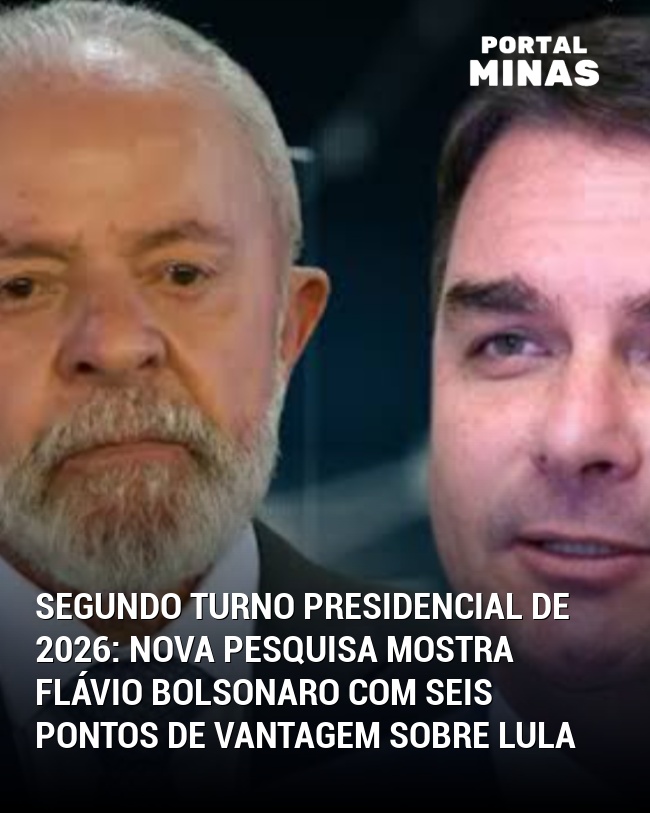 Segundo Turno Presidencial de 2026: Nova Pesquisa Mostra Flávio Bolsonaro Com Seis Pontos de Vantagem Sobre Lula