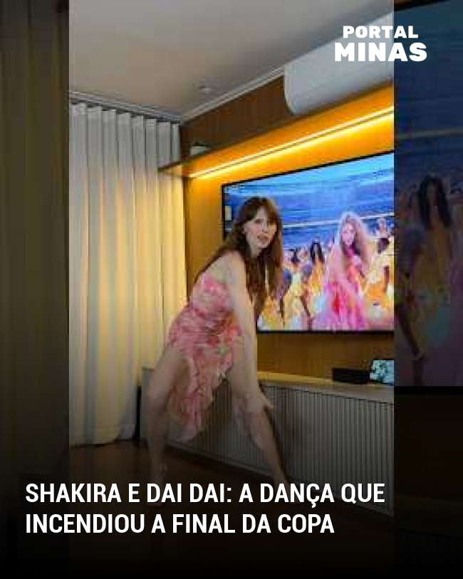 Shakira e DAI DAI: a dança que incendiou a final da Copa