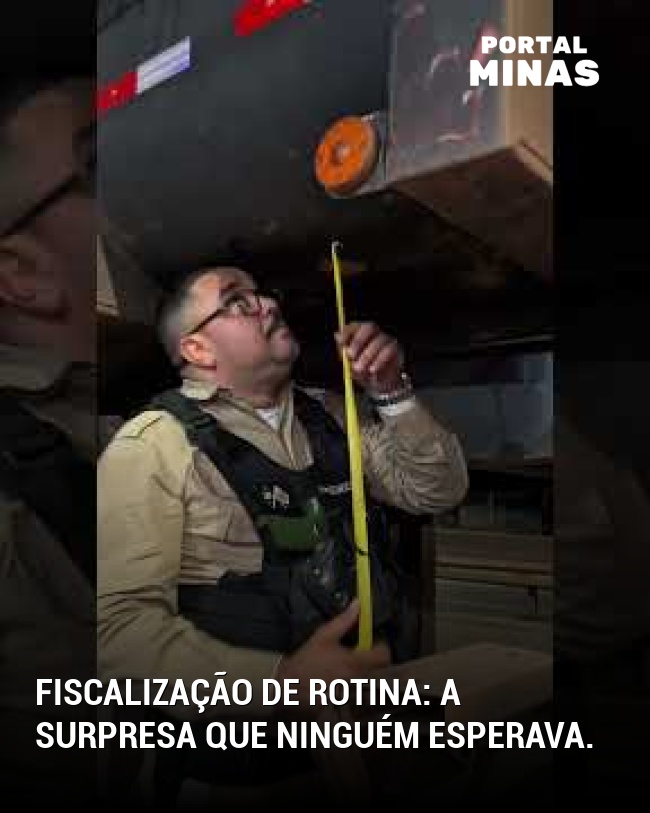 Fiscalização de rotina: a surpresa que ninguém esperava.