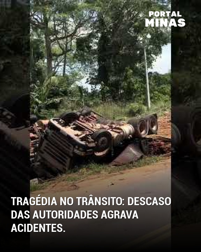 Tragédia no trânsito: Descaso das autoridades agrava acidentes.