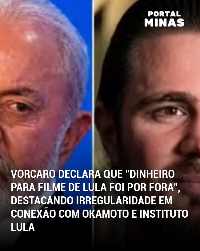 Vorcaro declara que "dinheiro para filme de Lula foi por fora", destacando irregularidade em conexão com Okamoto e Instituto Lula