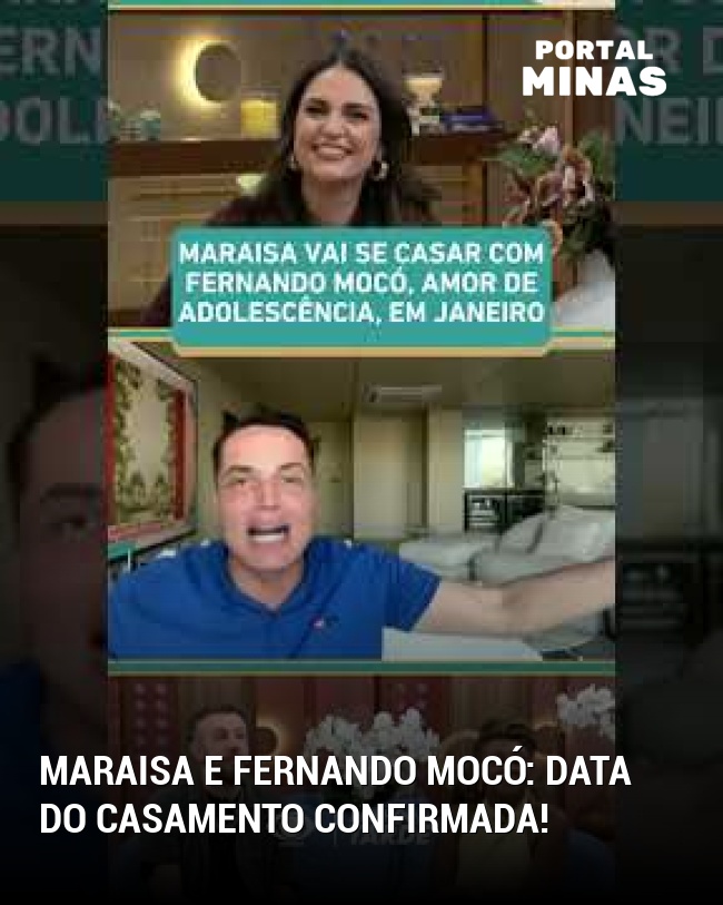 Maraisa e Fernando Mocó: data do casamento confirmada!