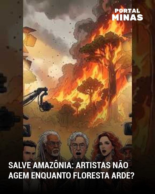 Salve Amazônia: Artistas não agem enquanto floresta arde?