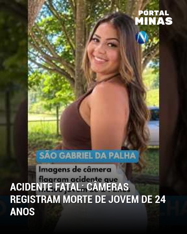 Acidente Fatal: Câmeras Registram Morte de Jovem de 24 Anos