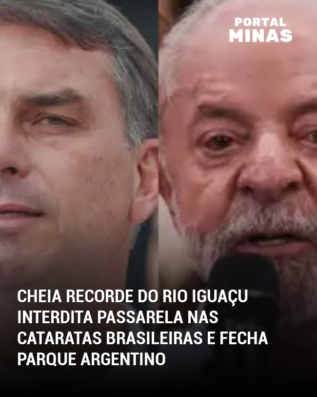 Cheia recorde do Rio Iguaçu interdita passarela nas Cataratas brasileiras e fecha parque argentino