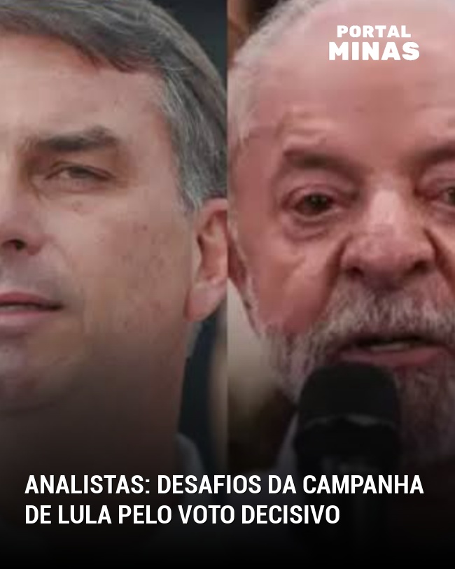 Analistas: Desafios da campanha de Lula pelo voto decisivo