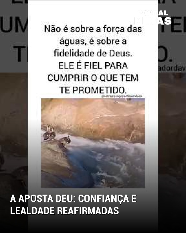 A aposta deu: confiança e lealdade reafirmadas