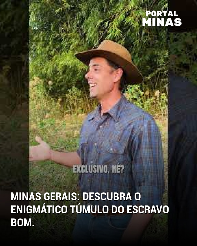 Minas Gerais: Descubra o enigmático túmulo do escravo bom.