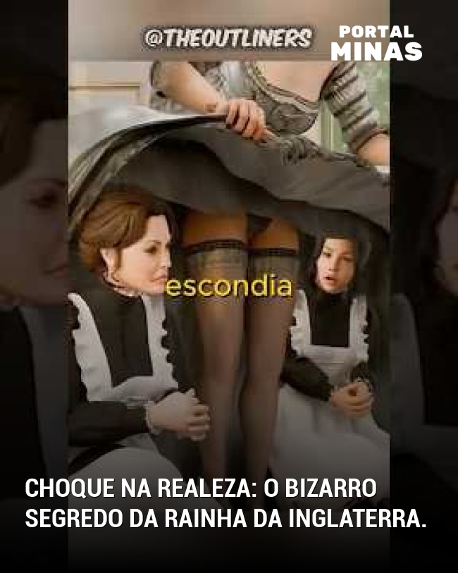 Choque na realeza: o bizarro segredo da Rainha da Inglaterra.