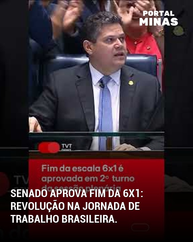 Senado aprova fim da 6x1: Revolução na jornada de trabalho brasileira.